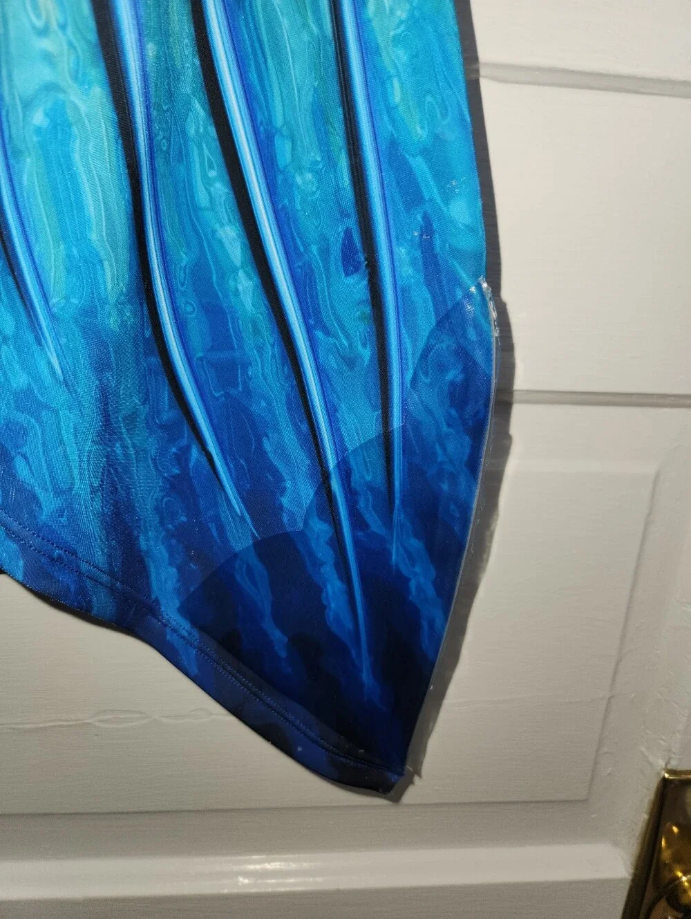 Sun Tails Blue Lagoon Mermaid Tail Girls Size 7-11 Swimming Swimsuit Cost